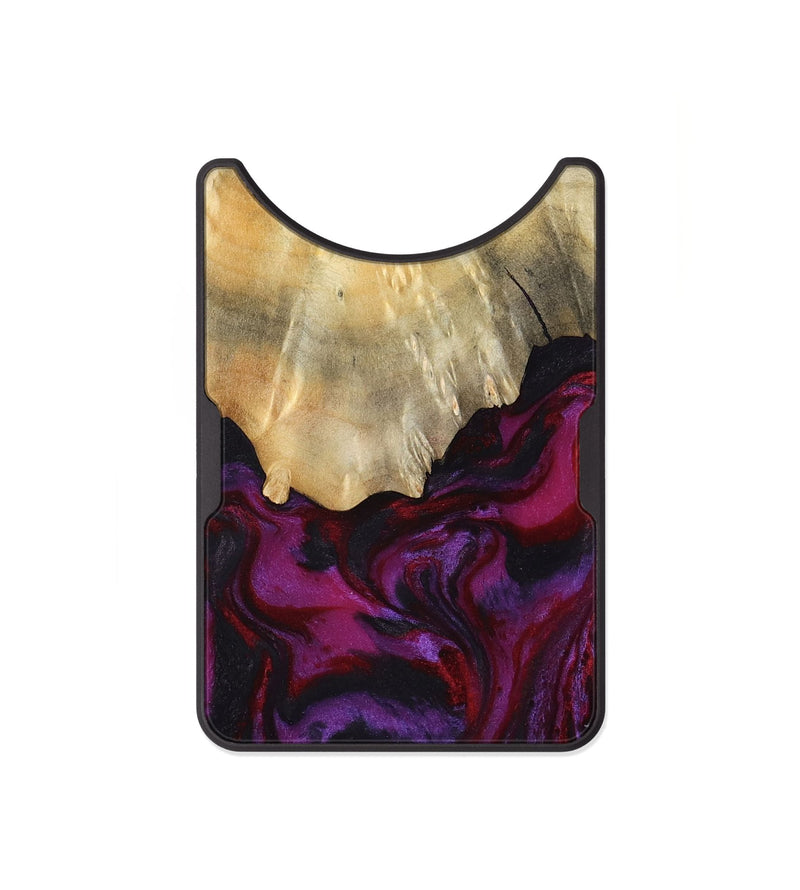 Alloy Wood Wallet - Aron (Red, 801630)