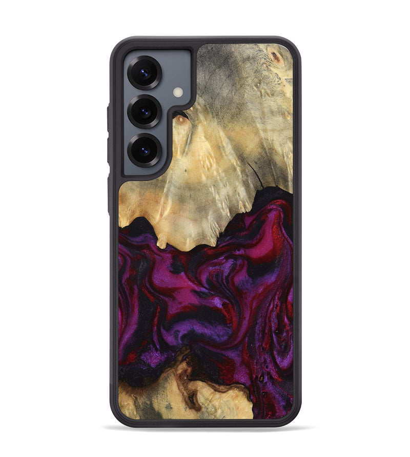 Galaxy S25 Plus Wood Phone Case - Aron (Red, 801630)