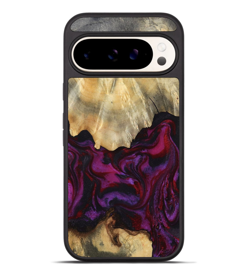 Pixel 9 Pro XL Wood Phone Case - Aron (Red, 801630)