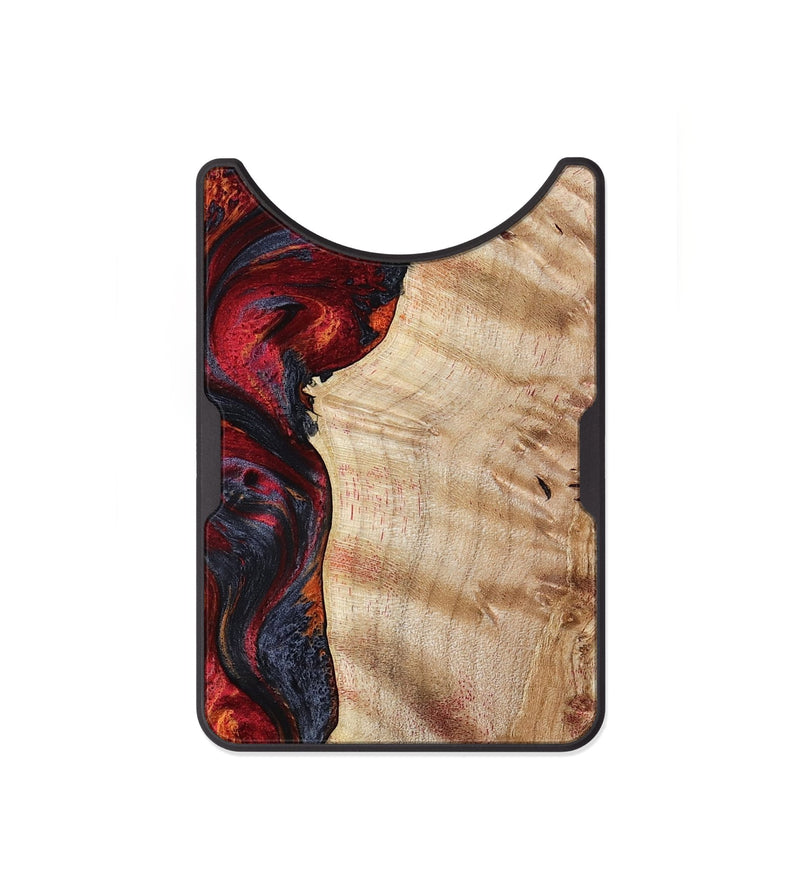 Alloy Wood Wallet - Paige (Red, 801631)