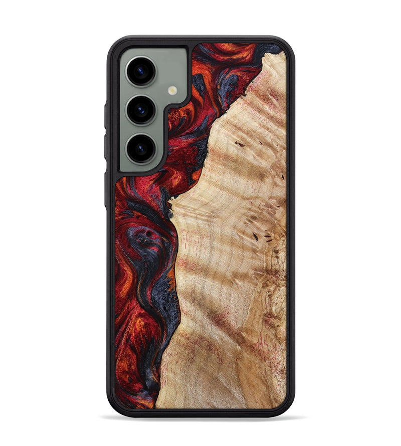 Galaxy S24 Plus Wood Phone Case - Paige (Red, 801631)