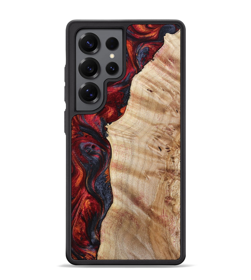 Galaxy S25 Ultra Wood Phone Case - Paige (Red, 801631)