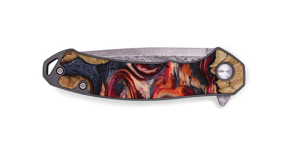 EDC Wood Pocket Knife - Stacy (Red, 801632)