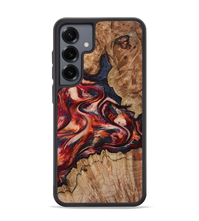 Galaxy S25 Plus Wood Phone Case - Stacy (Red, 801632)