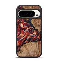 Pixel 9 Pro Wood Phone Case - Stacy (Red, 801632)