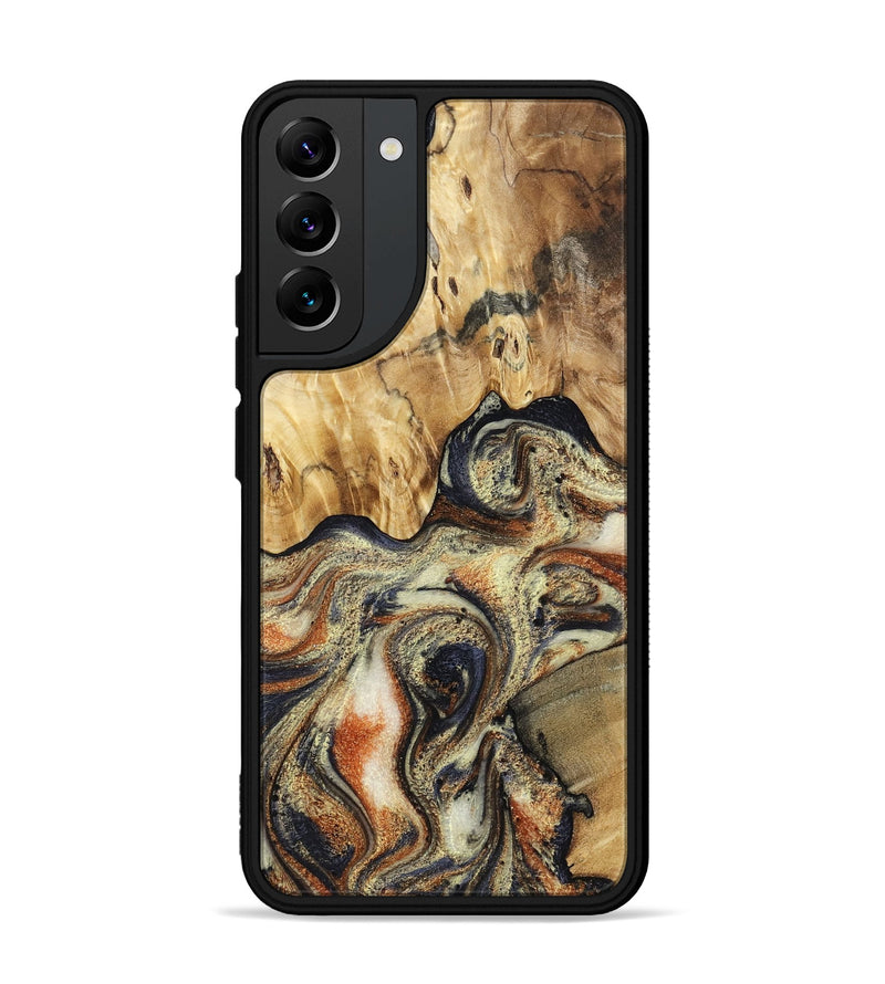 Galaxy S22 Plus Wood Phone Case - Ares (Black & White, 801634)