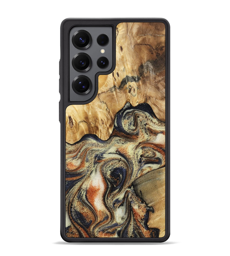 Galaxy S25 Ultra Wood Phone Case - Ares (Black & White, 801634)