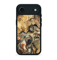 iPhone 17 Air Wood Phone Case - Ares (Black & White, 801634)