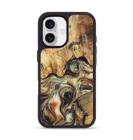 iPhone 17 Wood Phone Case - Ares (Black & White, 801634)