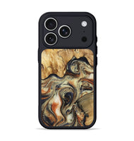 iPhone 17 Pro Wood Phone Case - Ares (Black & White, 801634)
