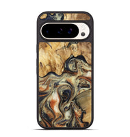 Pixel 9 Wood Phone Case - Ares (Black & White, 801634)