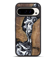 Pixel 9 Pro XL Wood Phone Case - Rick (Black & White, 801635)