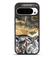 Pixel 10 Pro XL Wood Phone Case - Amias (Black & White, 801651)