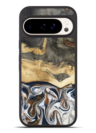 Pixel 9 Pro XL Wood Phone Case - Amias (Black & White, 801651)