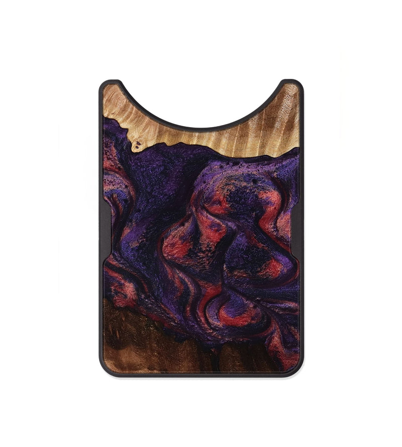 Alloy Wood Wallet - Jacklyn (Red, 801653)