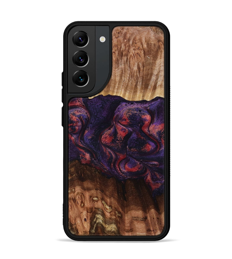 Galaxy S22 Plus Wood Phone Case - Jacklyn (Red, 801653)