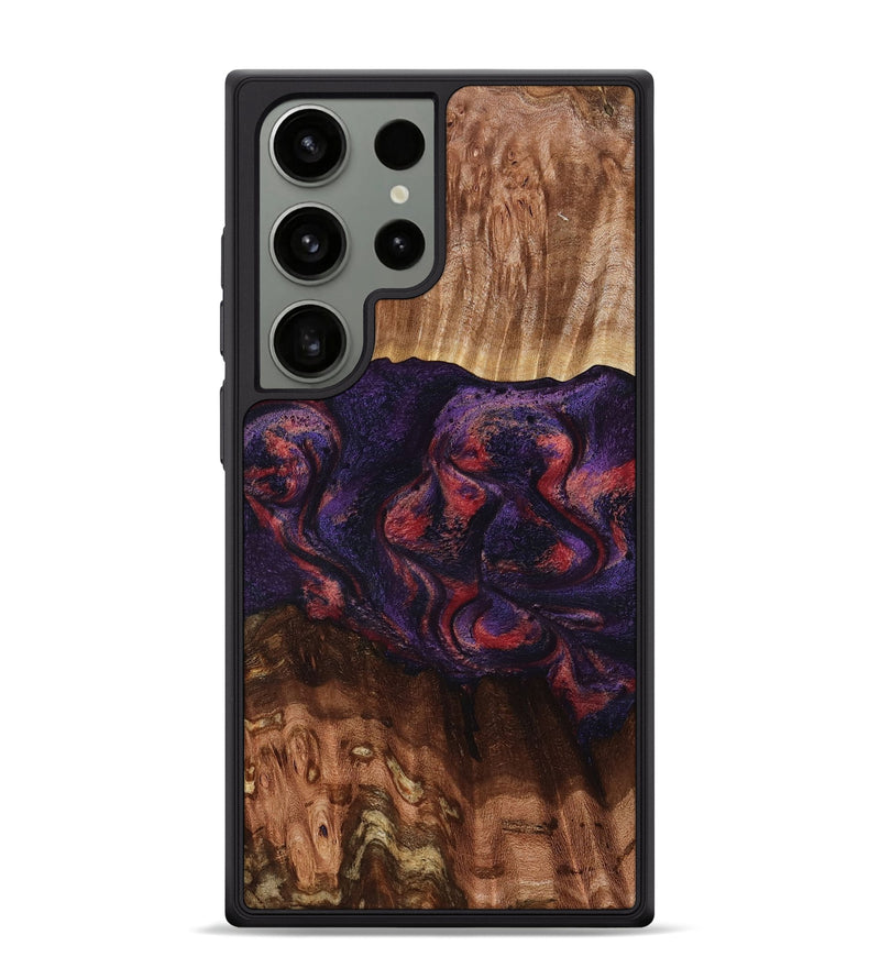 Galaxy S24 Ultra Wood Phone Case - Jacklyn (Red, 801653)