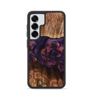 Galaxy S25 Wood Phone Case - Jacklyn (Red, 801653)