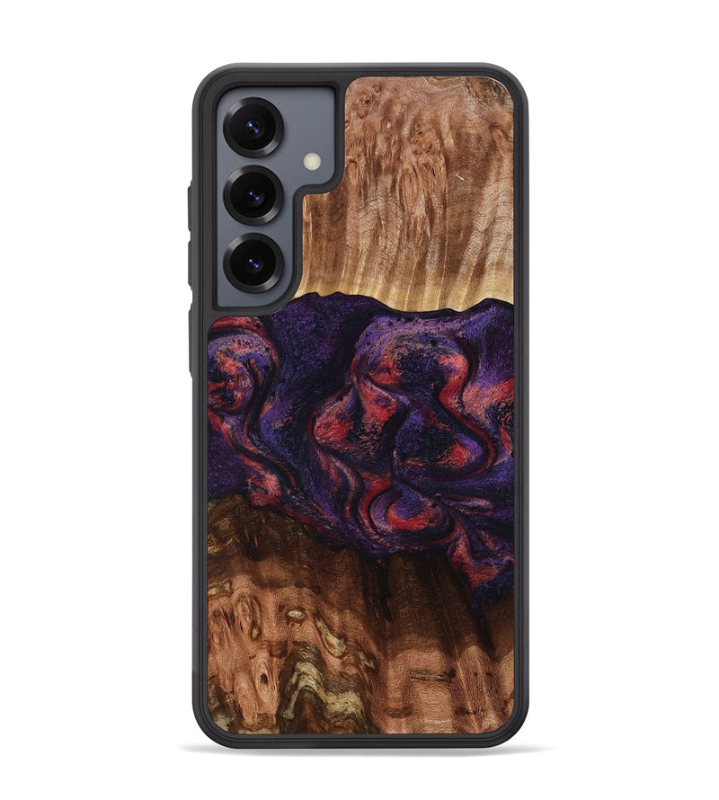 Galaxy S25 Plus Wood Phone Case - Jacklyn (Red, 801653)