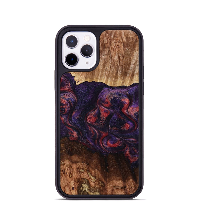 iPhone 11 Pro Wood Phone Case - Jacklyn (Red, 801653)