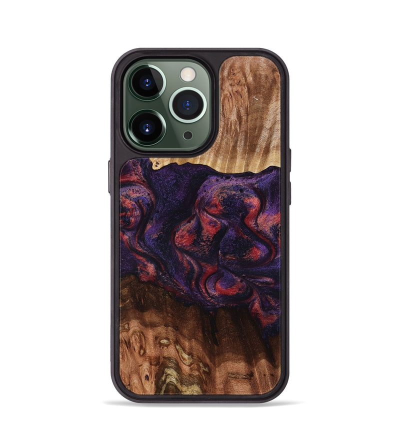 iPhone 13 Pro Wood Phone Case - Jacklyn (Red, 801653)