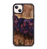 iPhone 14 Plus Wood Phone Case - Jacklyn (Red, 801653)