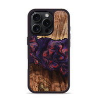 iPhone 16 Pro Wood Phone Case - Jacklyn (Red, 801653)