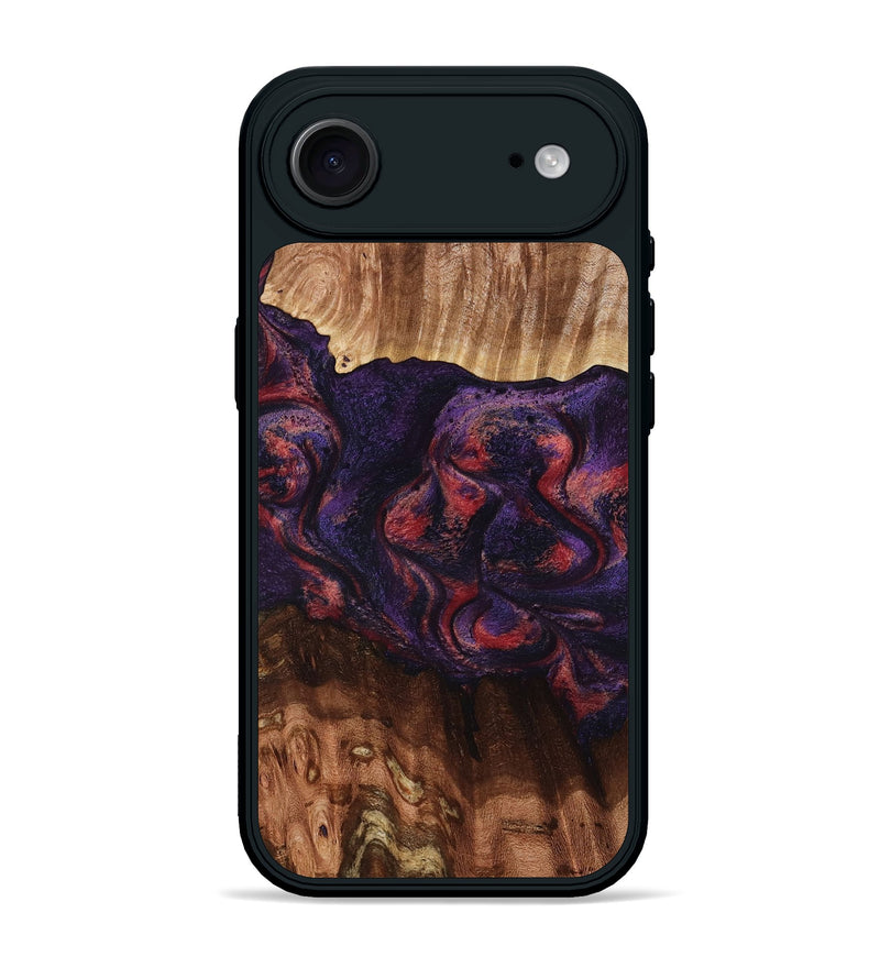 iPhone 17 Air Wood Phone Case - Jacklyn (Red, 801653)