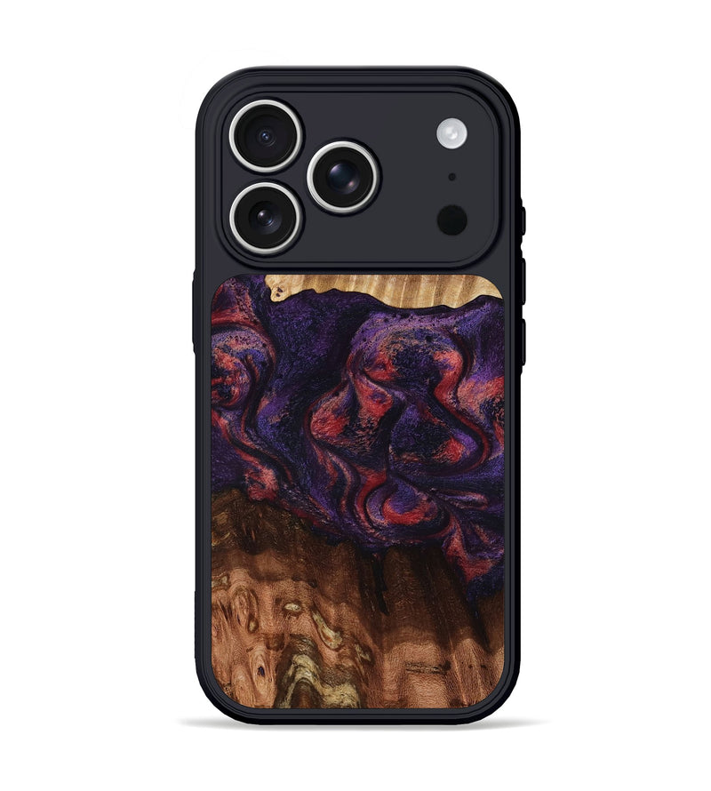 iPhone 17 Pro Wood Phone Case - Jacklyn (Red, 801653)