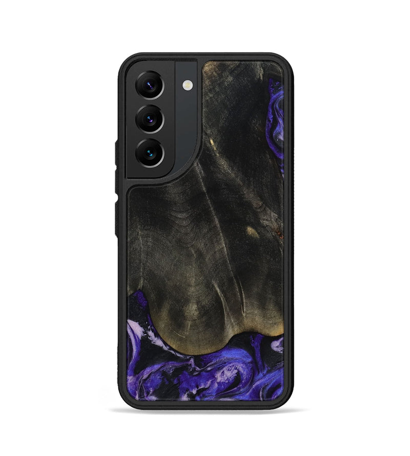 Galaxy S22 Wood Phone Case - Jeana (Purple, 801655)