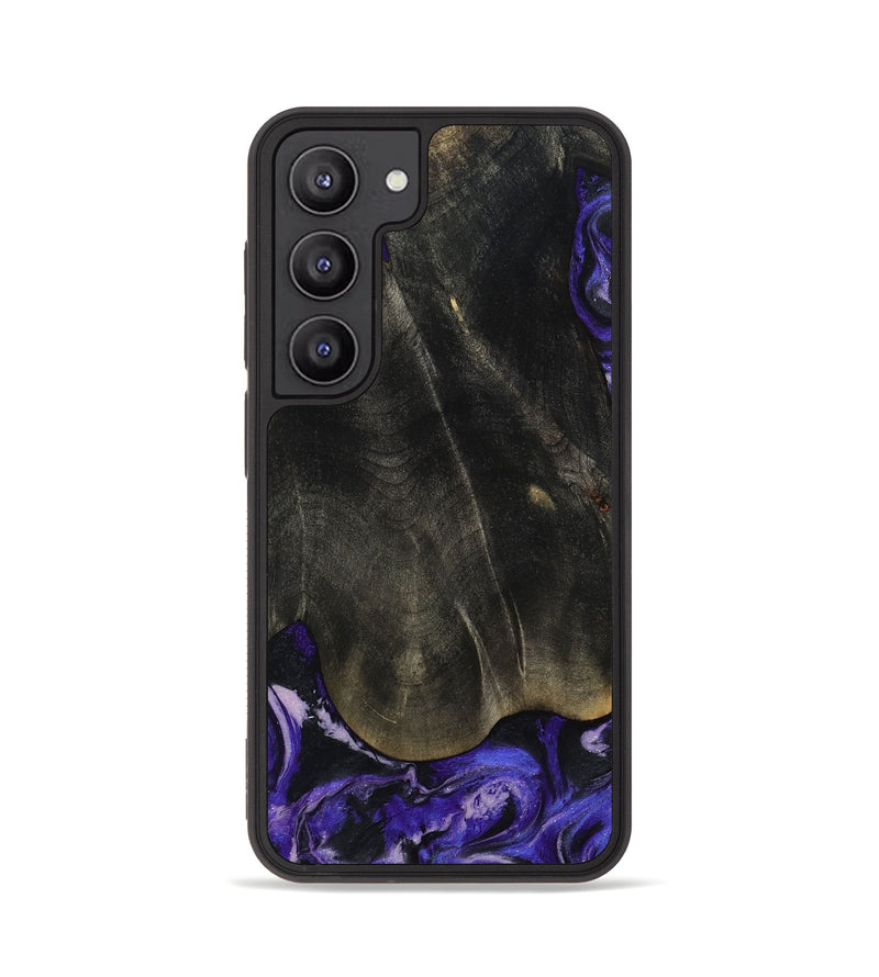 Galaxy S23 Wood Phone Case - Jeana (Purple, 801655)