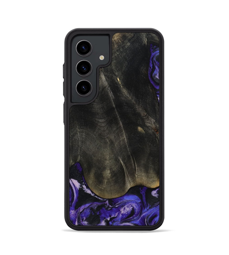 Galaxy S24 Wood Phone Case - Jeana (Purple, 801655)