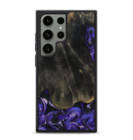 Galaxy S24 Ultra Wood Phone Case - Jeana (Purple, 801655)