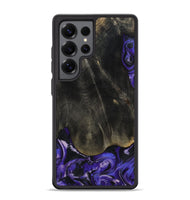 Galaxy S25 Ultra Wood Phone Case - Jeana (Purple, 801655)