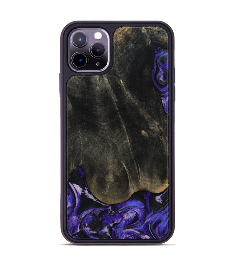 iPhone 11 Pro Max Wood Phone Case - Jeana (Purple, 801655)
