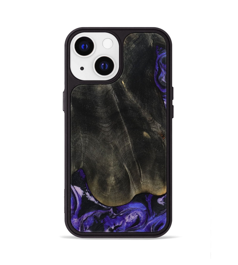 iPhone 13 Wood Phone Case - Jeana (Purple, 801655)