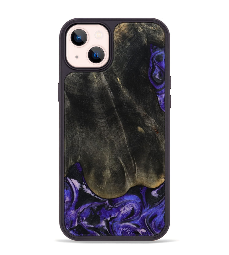 iPhone 14 Plus Wood Phone Case - Jeana (Purple, 801655)