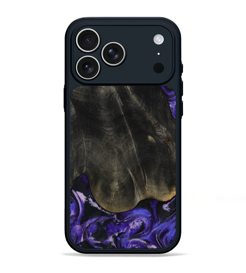 iPhone 17 Pro Max Wood Phone Case - Jeana (Purple, 801655)