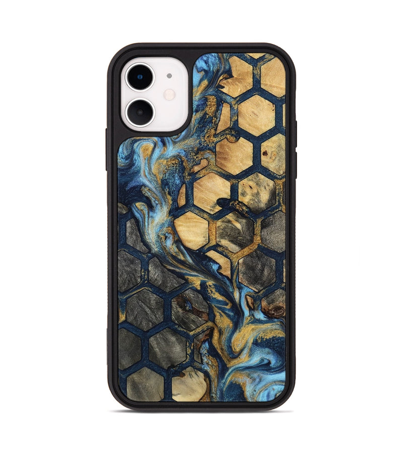 iPhone 11 Wood Phone Case - Kiana (Pattern, 801656)