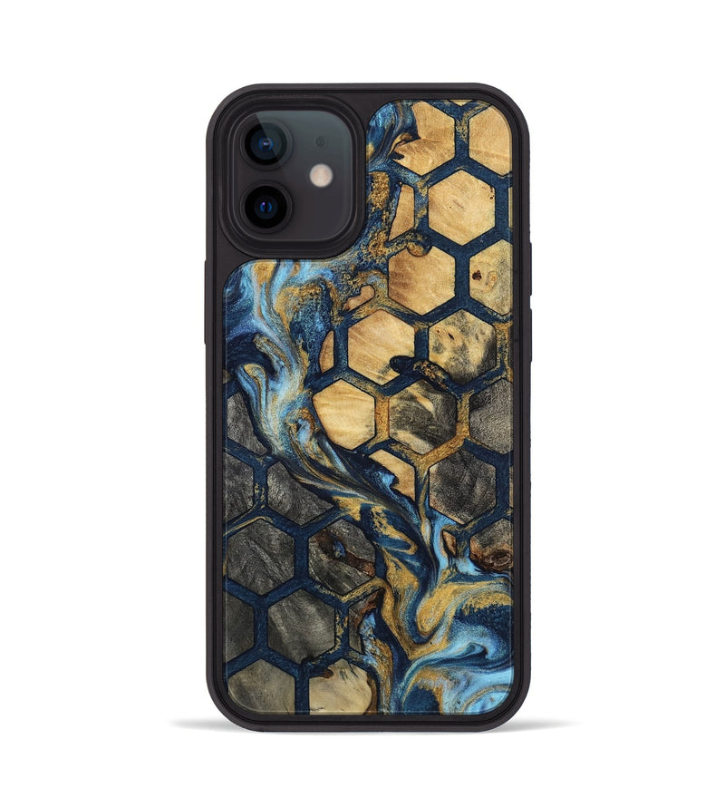 iPhone 12 Wood Phone Case - Kiana (Pattern, 801656)