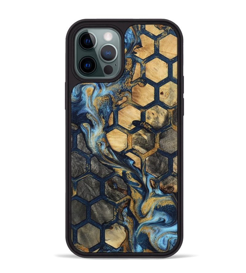 iPhone 12 Pro Max Wood Phone Case - Kiana (Pattern, 801656)