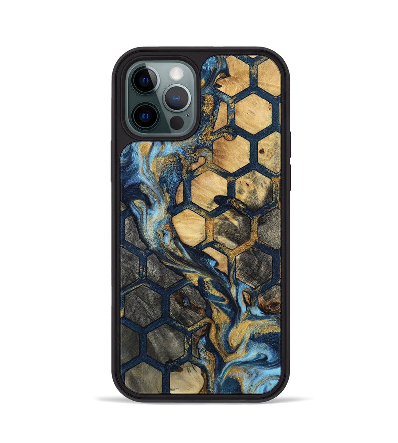 iPhone 12 Pro Wood Phone Case - Kiana (Pattern, 801656)