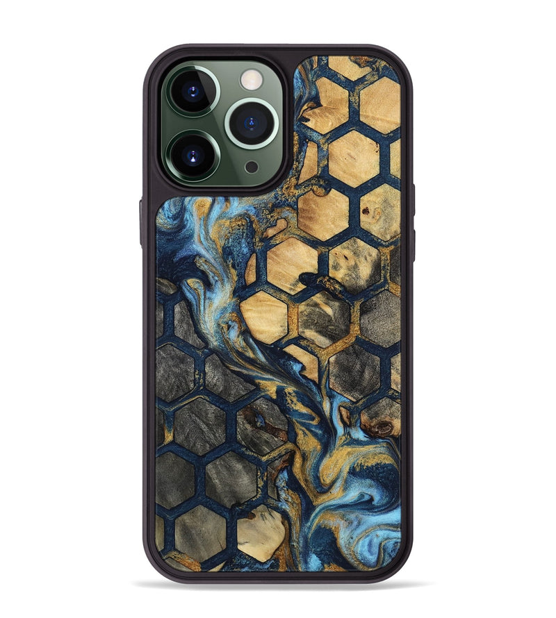 iPhone 13 Pro Max Wood Phone Case - Kiana (Pattern, 801656)