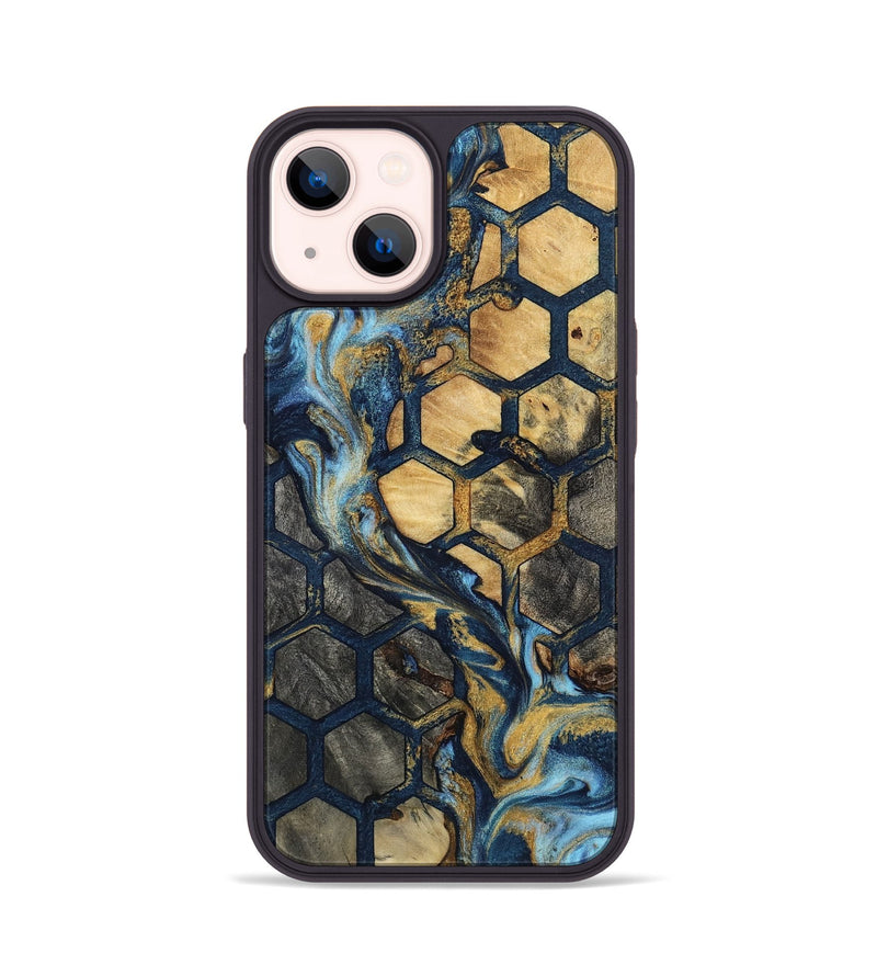 iPhone 14 Wood Phone Case - Kiana (Pattern, 801656)