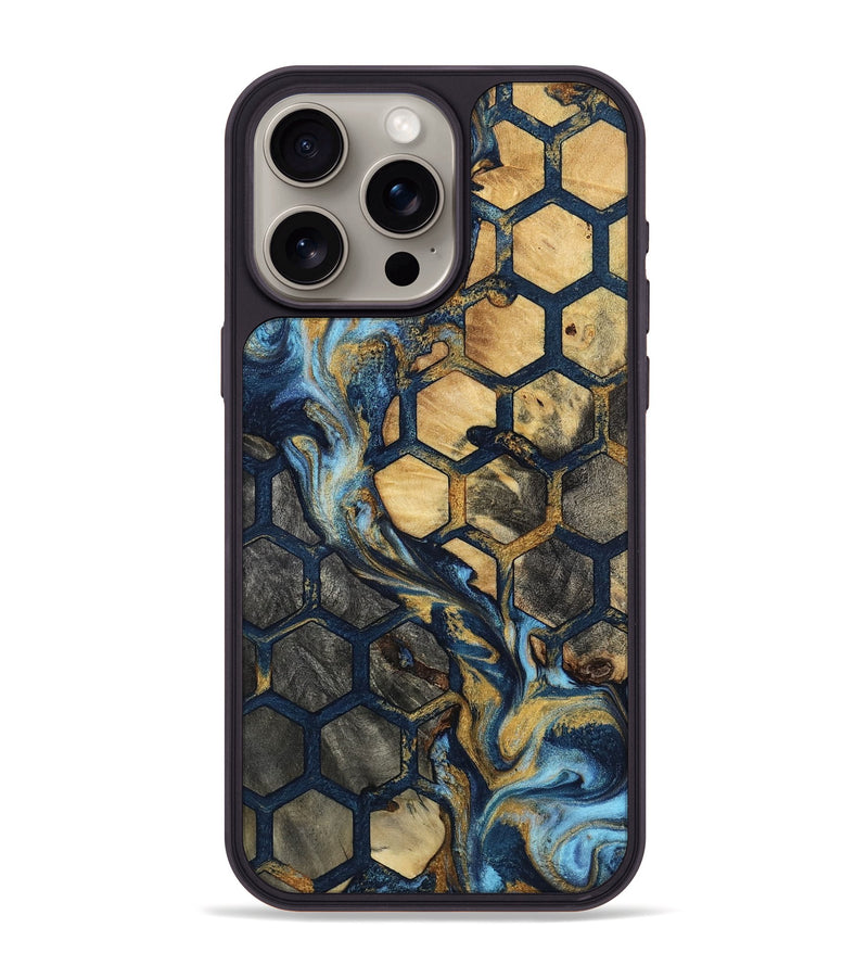 iPhone 15 Pro Max Wood Phone Case - Kiana (Pattern, 801656)