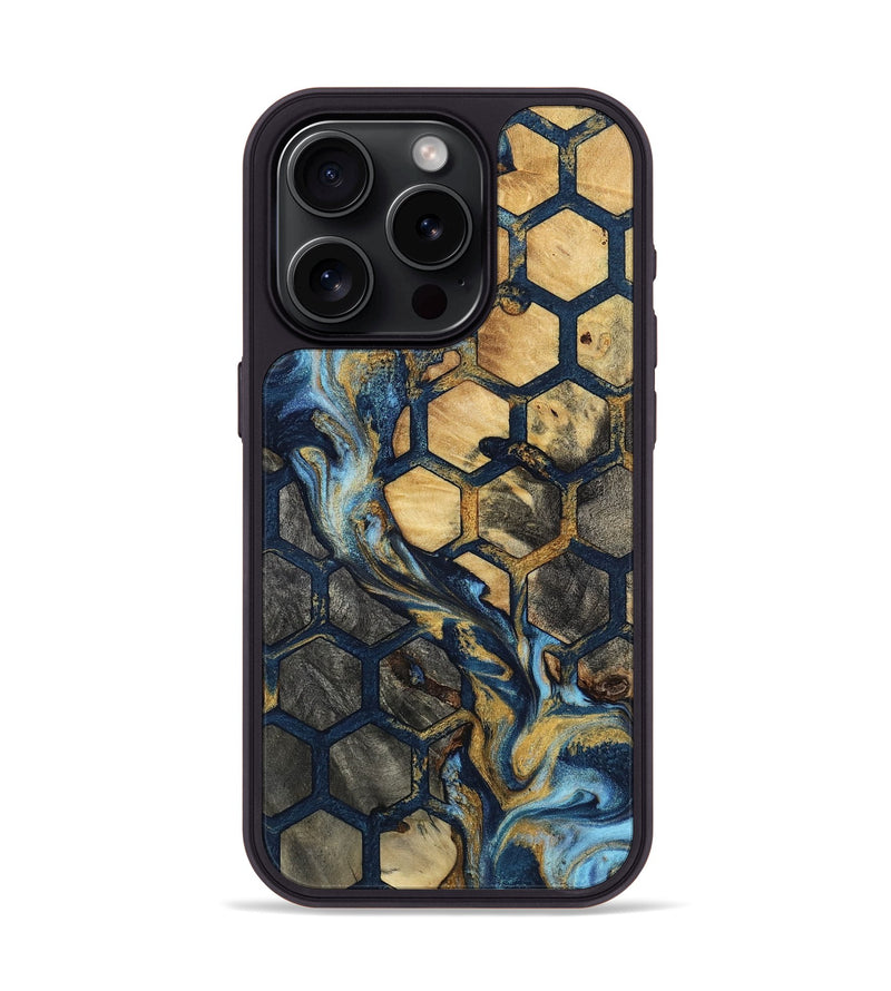 iPhone 15 Pro Wood Phone Case - Kiana (Pattern, 801656)