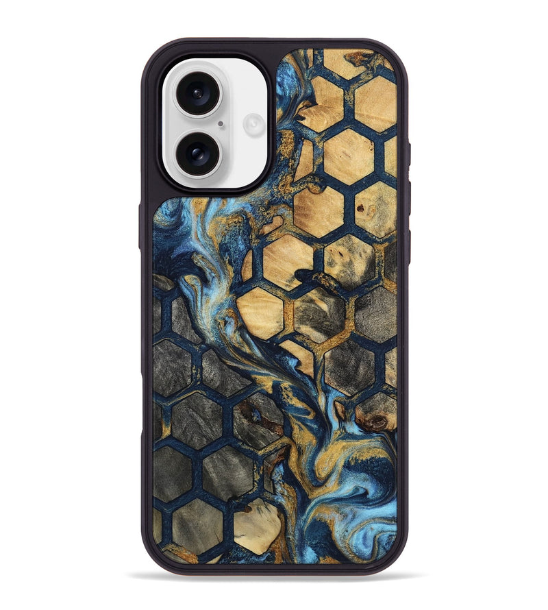 iPhone 16 Plus Wood Phone Case - Kiana (Pattern, 801656)