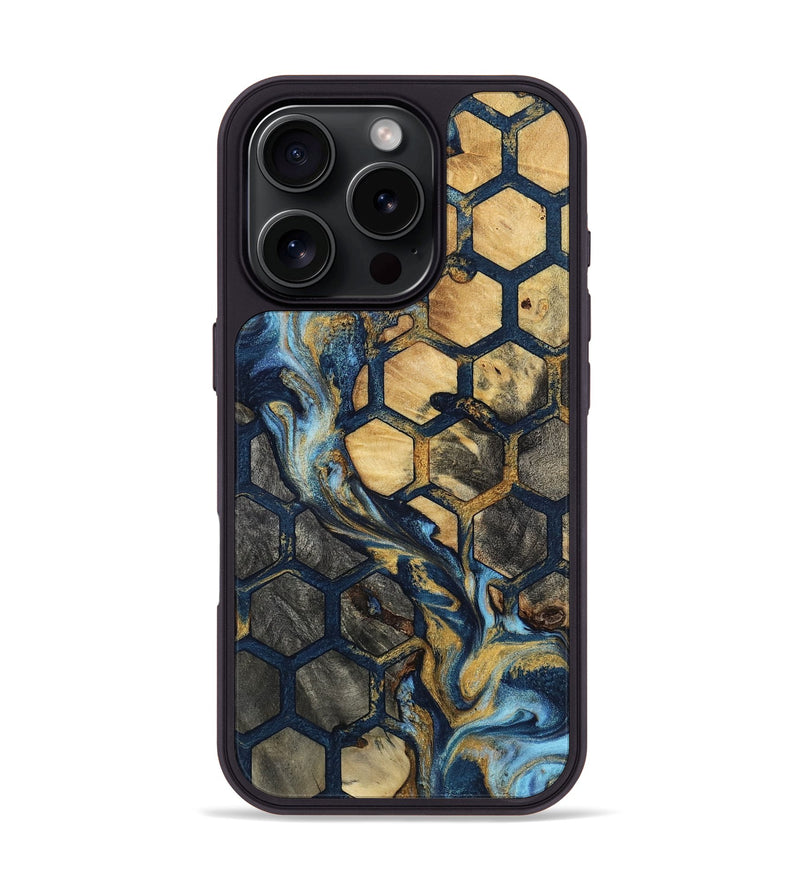 iPhone 16 Pro Wood Phone Case - Kiana (Pattern, 801656)