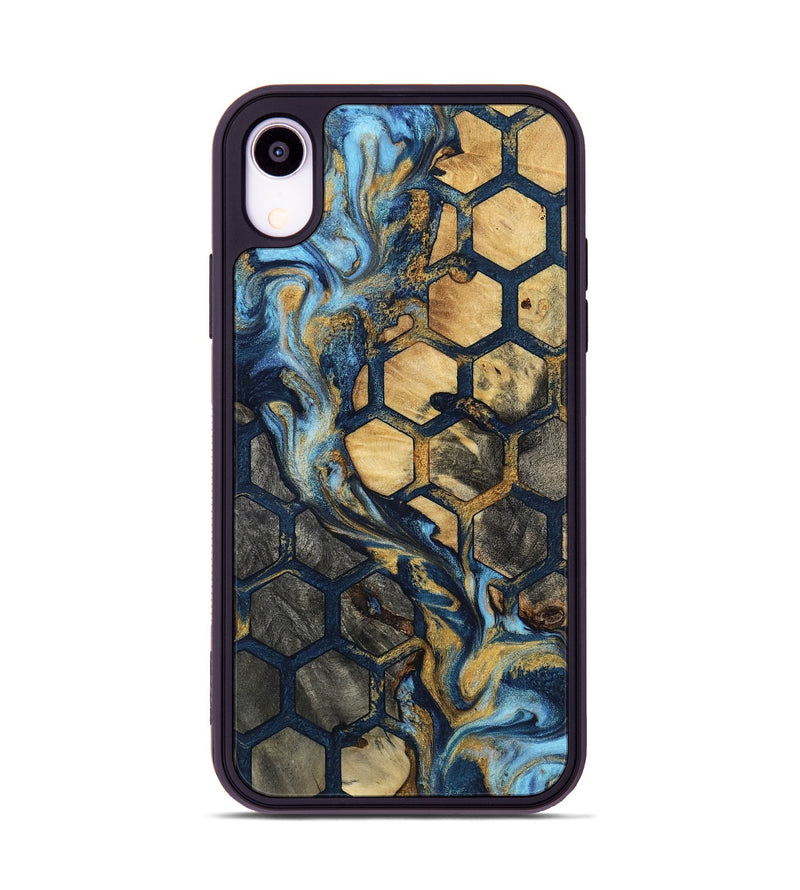 iPhone Xr Wood Phone Case - Kiana (Pattern, 801656)