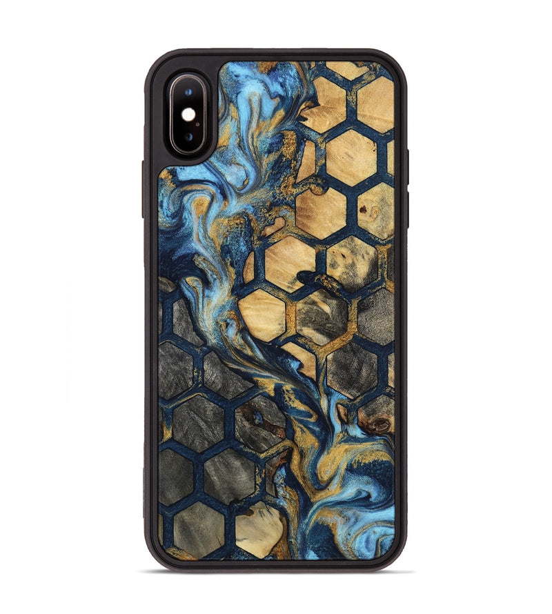 iPhone Xs Max Wood Phone Case - Kiana (Pattern, 801656)